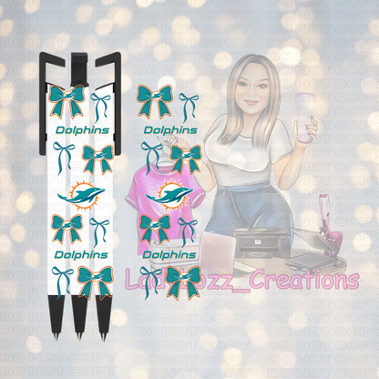 Football Coquette Pen Wraps