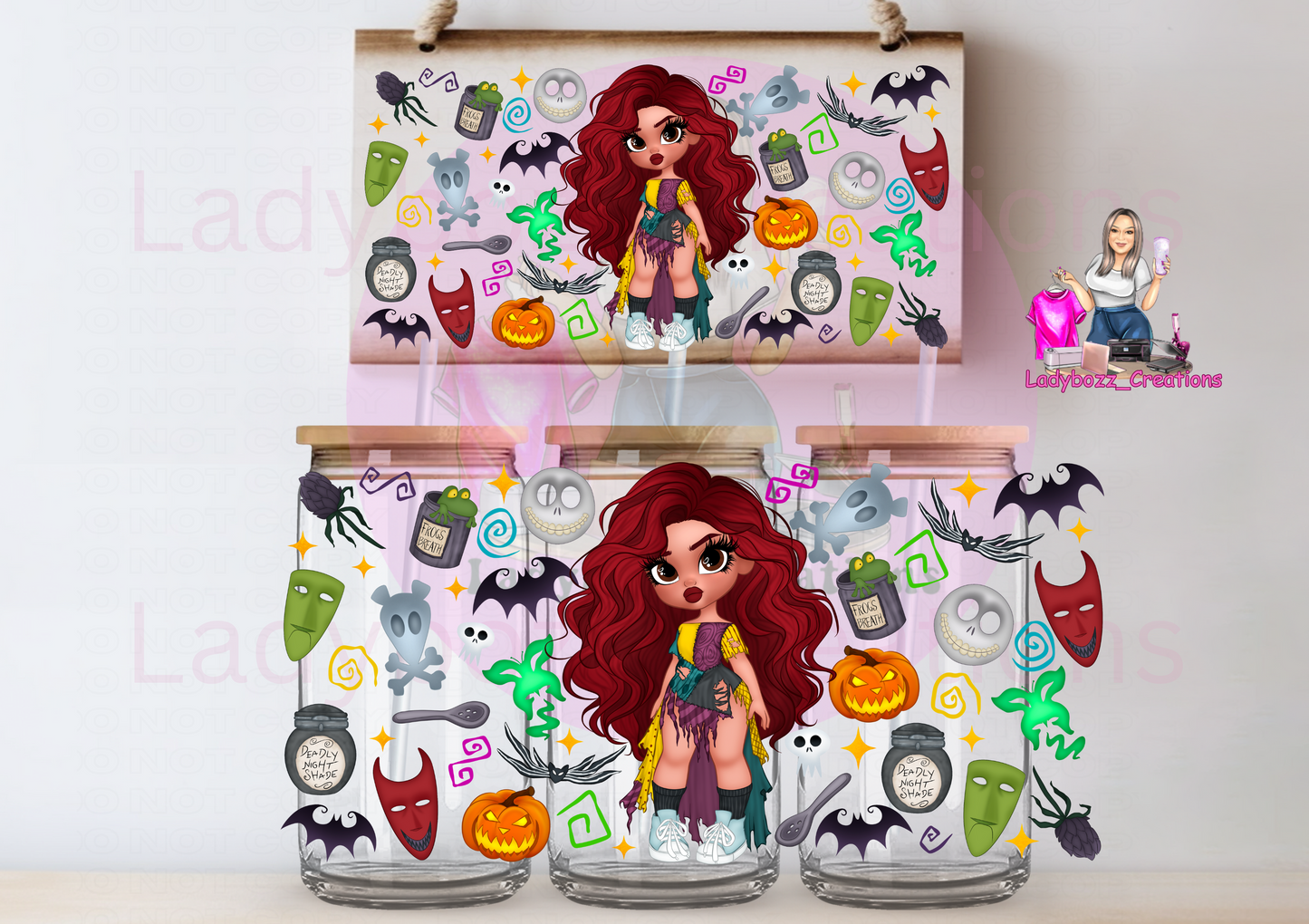 The nightmare before Christmas Girls/Scary/Halloween / WRAP BUNDLE