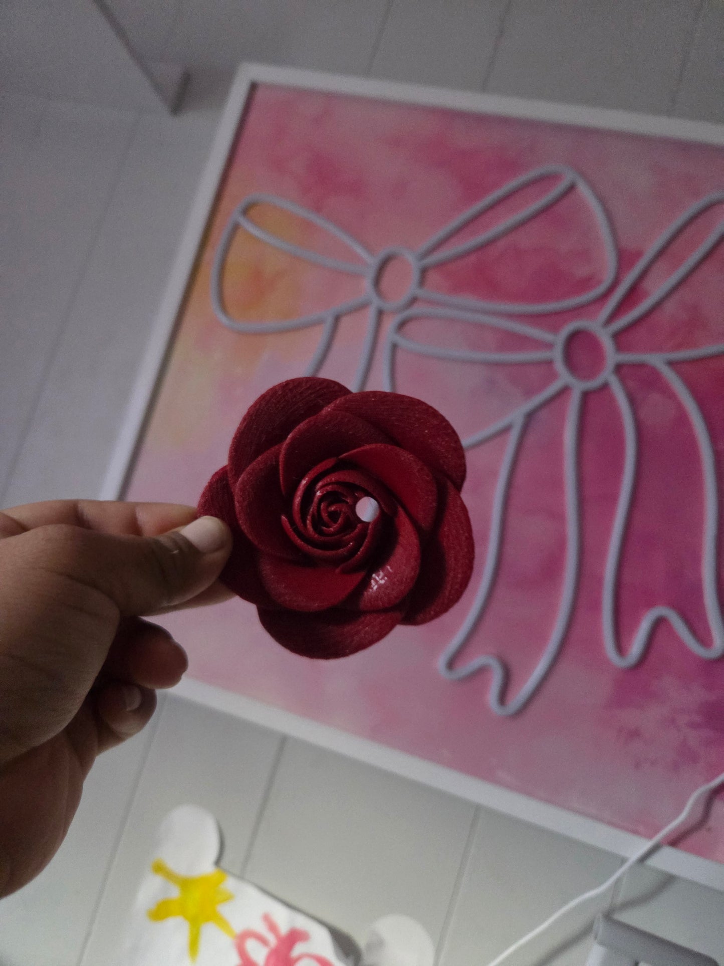 Rose /Libbey Cup Topper/3D print