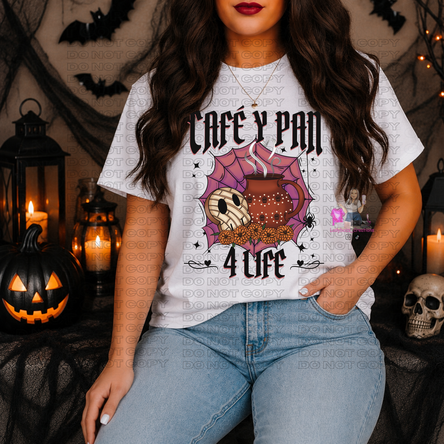 Cafe y Pan for Life/T-Shirt or print only/Halloween