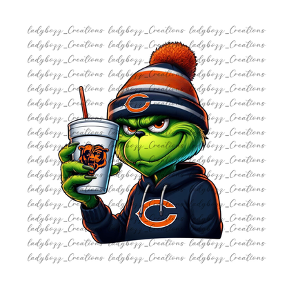 Green Guy Football /Every Team Available/Tshirt