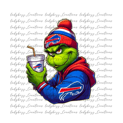 Green Guy Football /Every Team Available/Tshirt