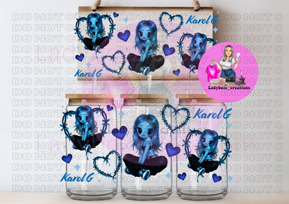 Karol G/2 Wraps Only or Libbey Cup