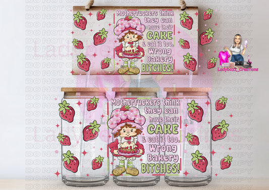 Strawberry Girl/2 Wraps Only or Libbey Cup (Copy)