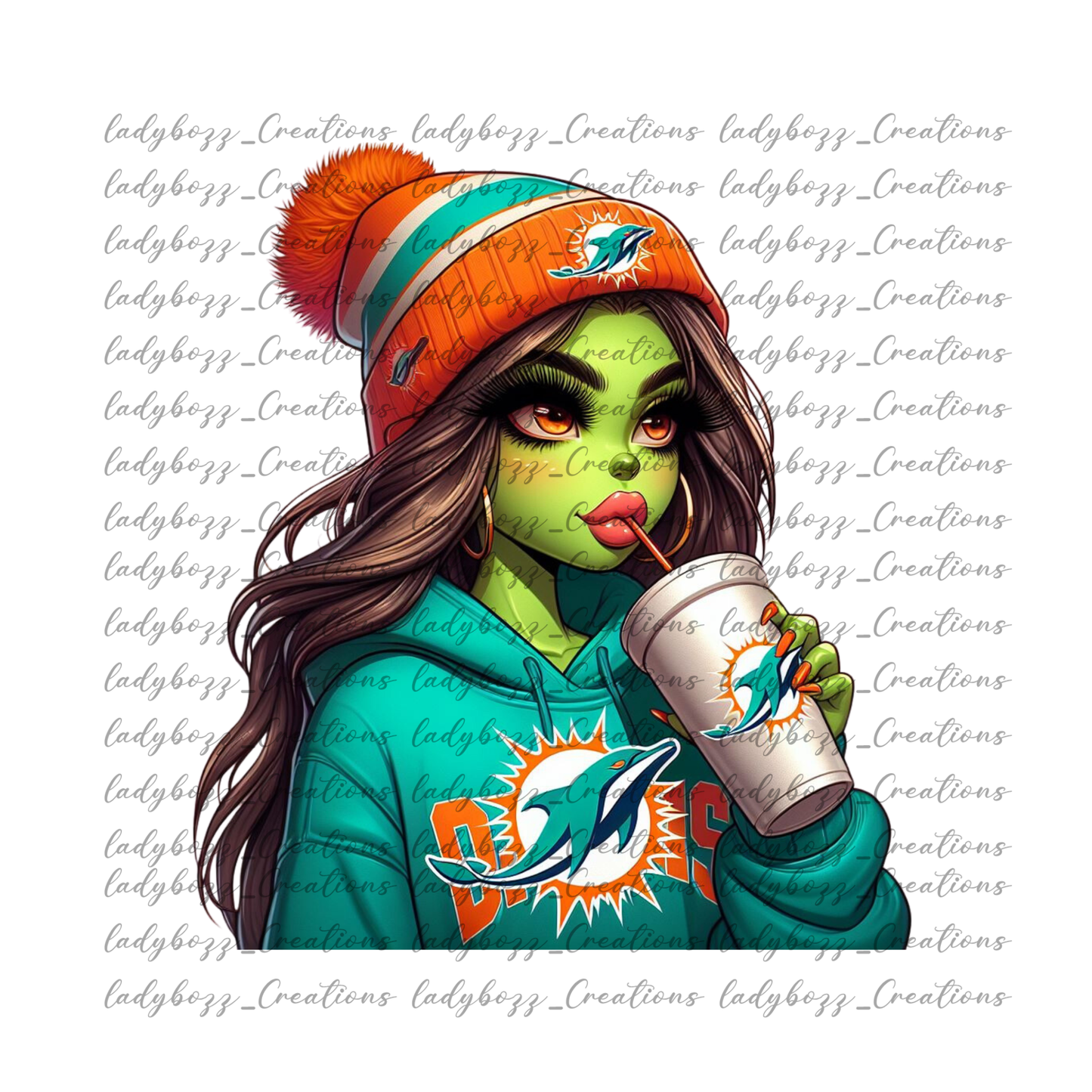 Green Guy Football /Every Team Available/Tshirt