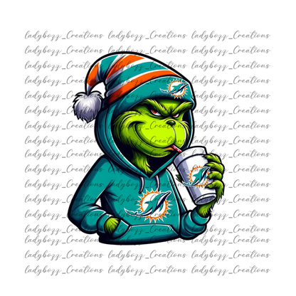 Green Guy Football /Every Team Available/Tshirt