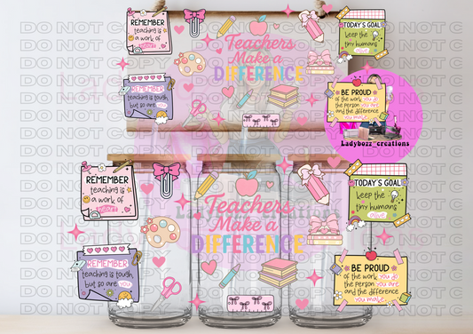 Teacher/School/2 Wraps Only or Libbey Cup