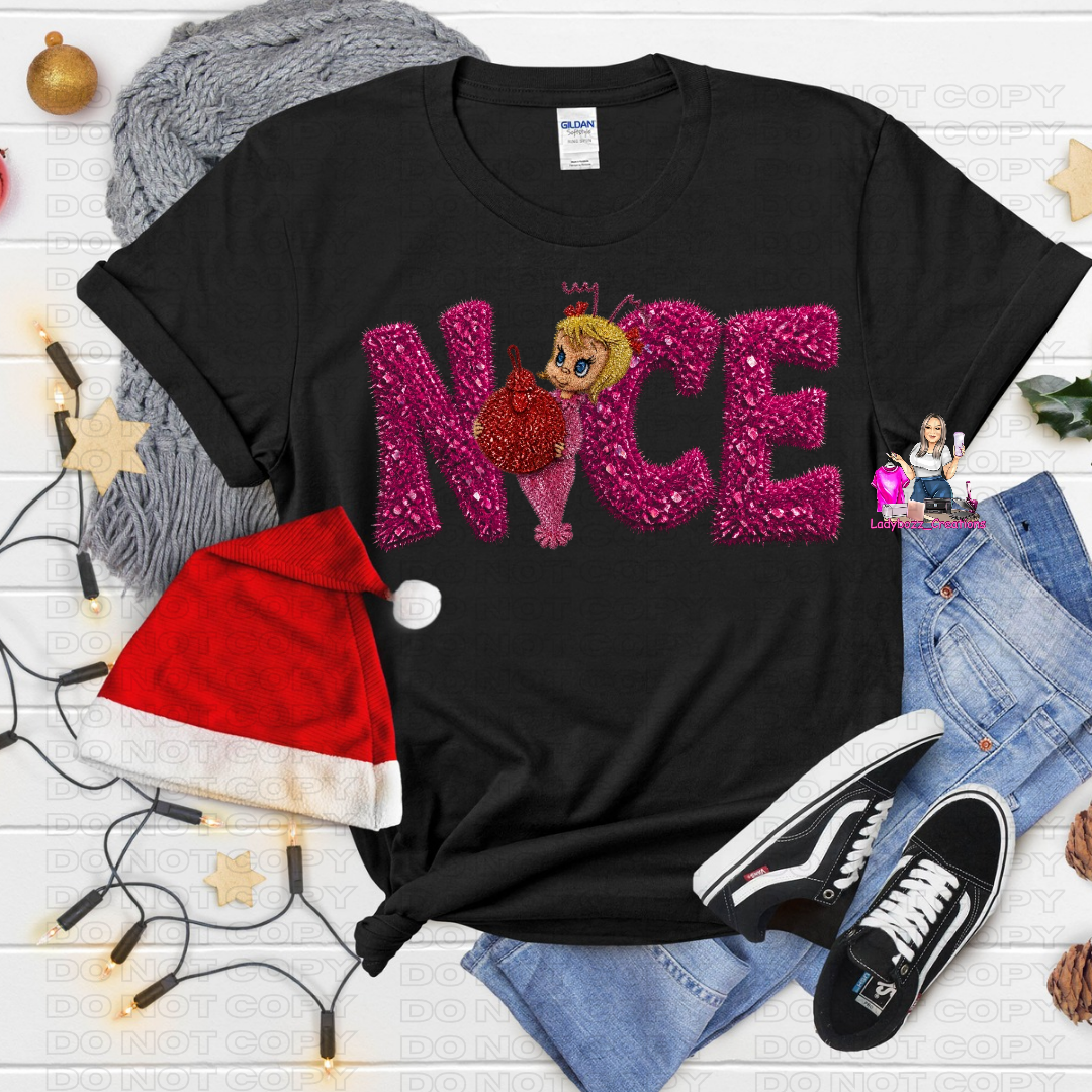 Nice/Cindy Christmas Tshirt