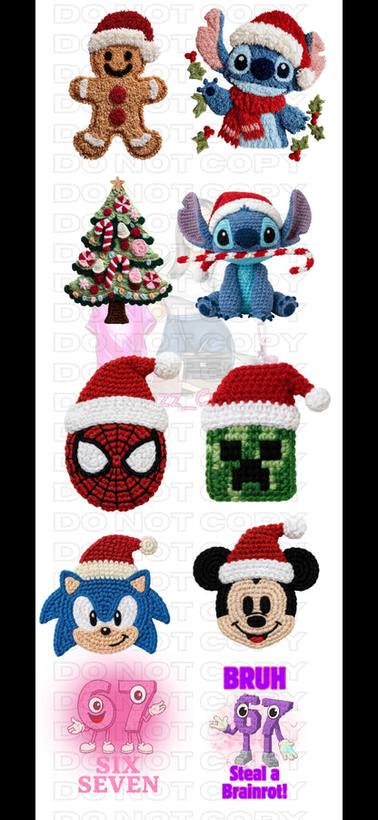 DTF Gansheet 5 different options