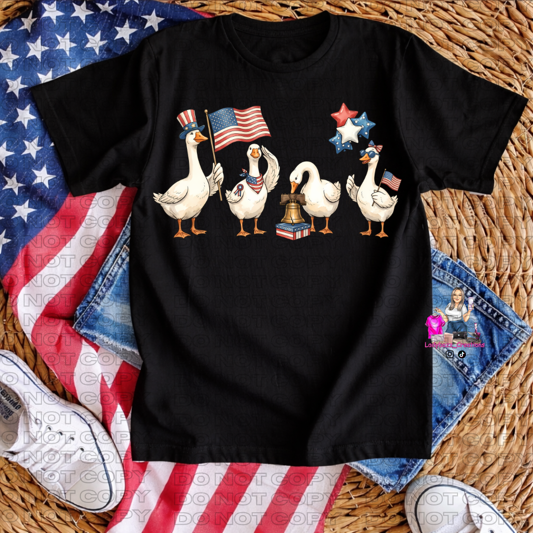 4th of July/Ducks/Tshirt or print only/