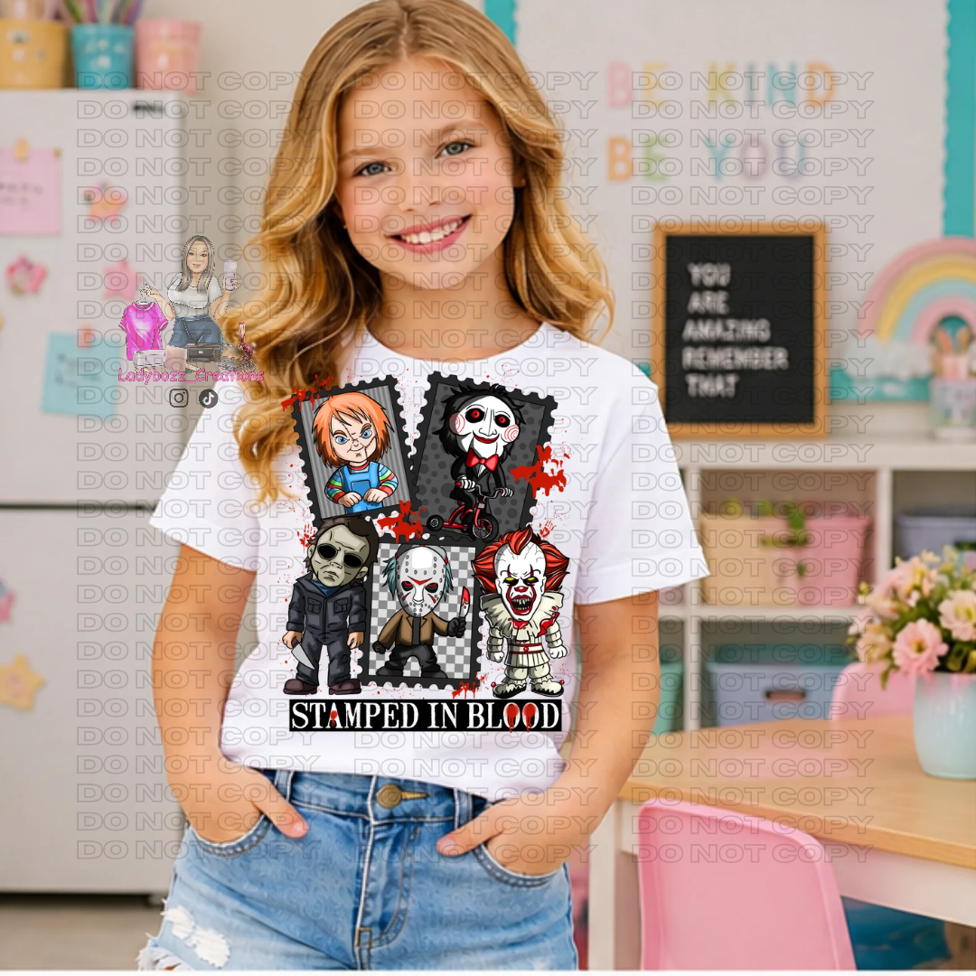 Horror Boys/Scary/Tshirt or print only/kids