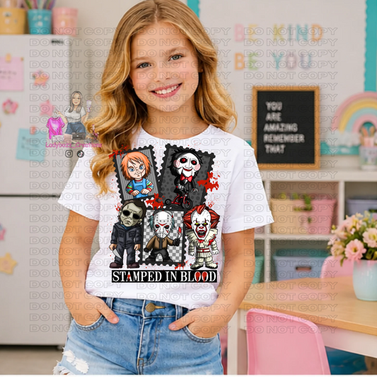 Horror Boys/Scary/Tshirt or print only/kids