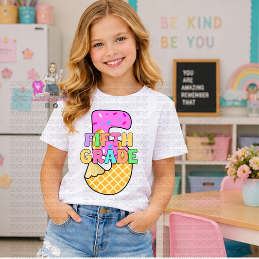 Back to School/Fifth Grade/School/kids/tshirts