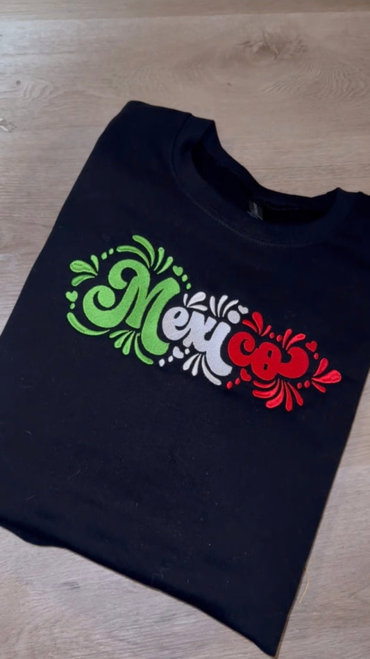 Mexico Talavera Embroidered TSHIRT/Embroidery