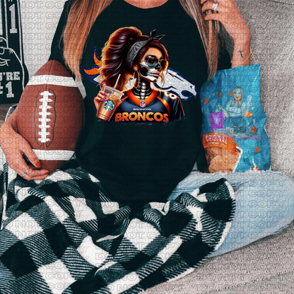 Skelly Football Girls/Every Team Available/Tshirt or Print Only