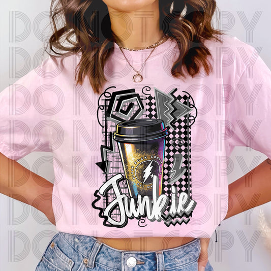 Junkie Rock Coffee/Tshirt or print only/