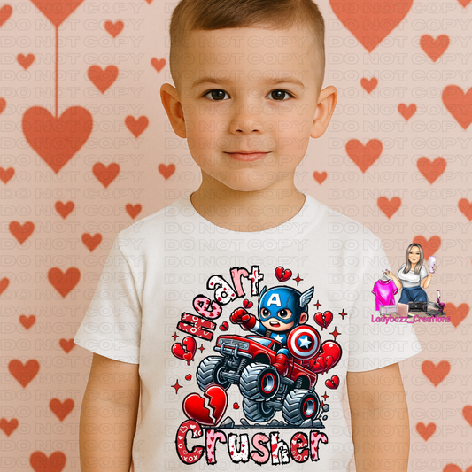 Heart Crusher Avengers/Valentines/kids/tshirts