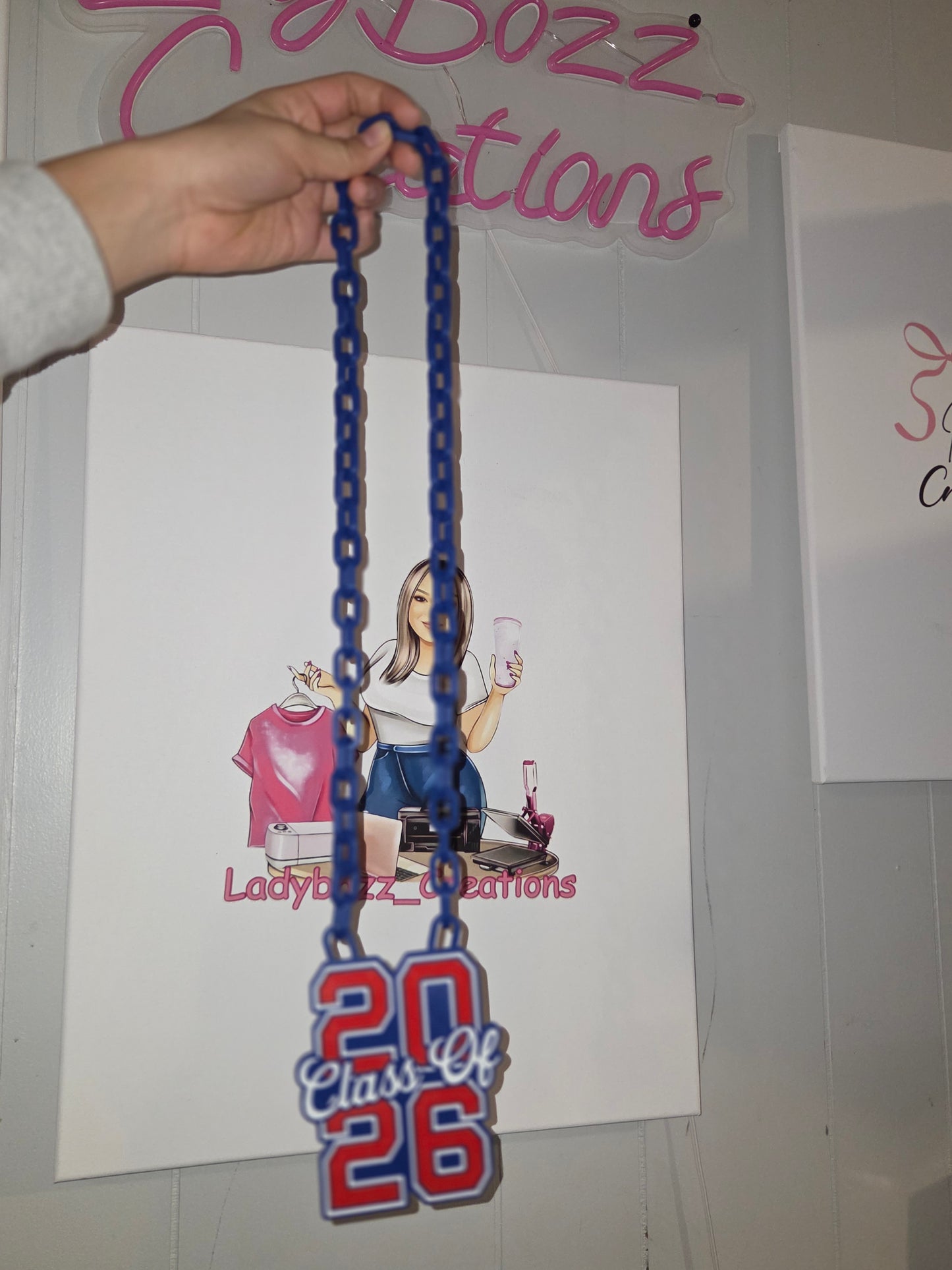 Class of 2026 3D Printed Graduation Necklace/Seniors