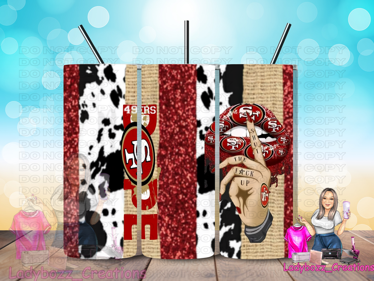 SF/ Tumbler/ or sublimation print/Football