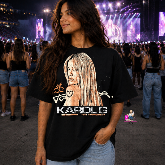 $20/Karol G Tropicoqueta Tour Shirts/