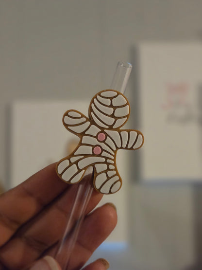 Gingerbread/STRAW TOPPER ONLY