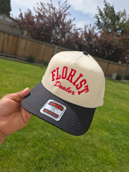 Florist Dealer Embroidered Hat