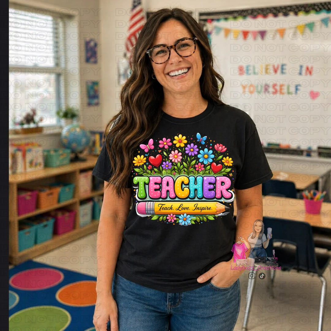 Teacher/ Appreciation Graphic Tees – $20 Sale 🍎✏️