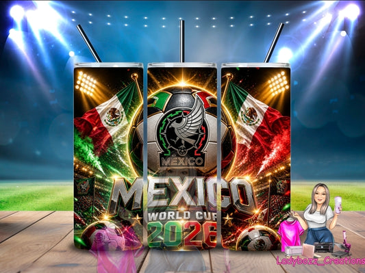 Mexico Tumbler/ or sublimation print/