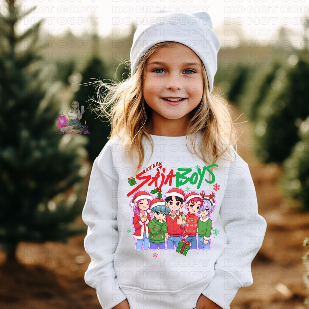 Huntrix Christmas/several options/kids/ tshirt or sweatshirt