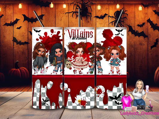 The Villians Girls Tumbler