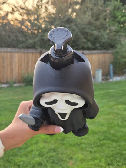 Ghost Face Soap Dispenser Holder/3D