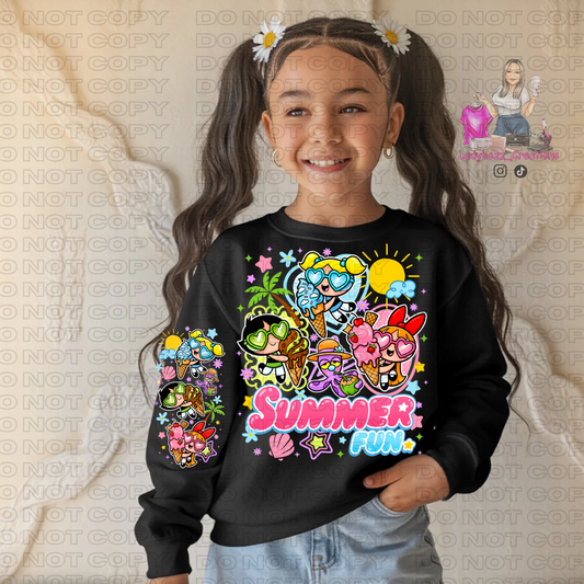 Summer Girls/sweatshirt or print only/kids
