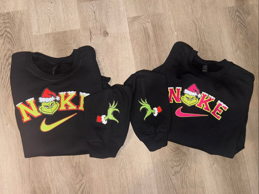 Grinch His and Her/Sweatshirts