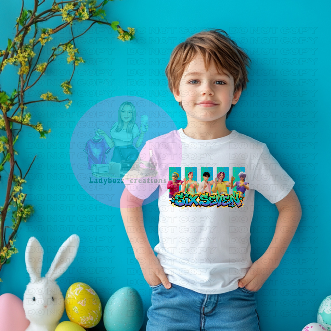 Huntrix/Kpop/Saja Boys/6-7/kids/tshirts