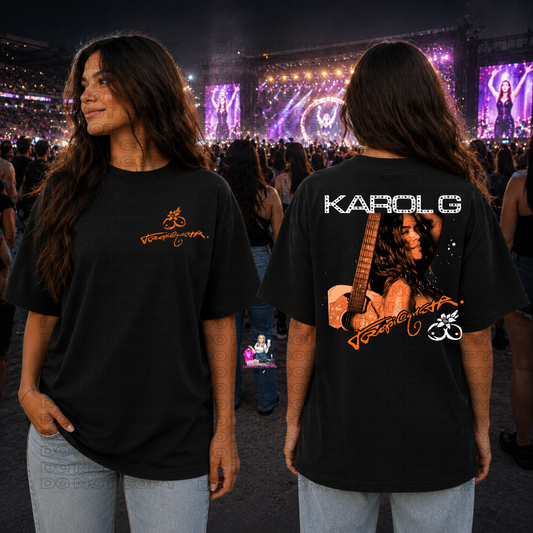 $20/Karol G Tropicoqueta Tour Shirts/Or Print ONLY