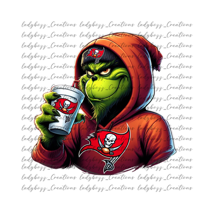 Green Guy Football /Every Team Available/Tshirt