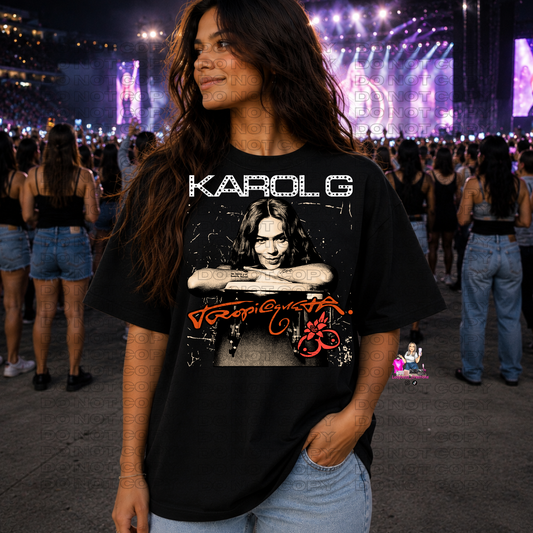 $20/Karol G Tropicoqueta Tour Shirts/Or Print ONLY