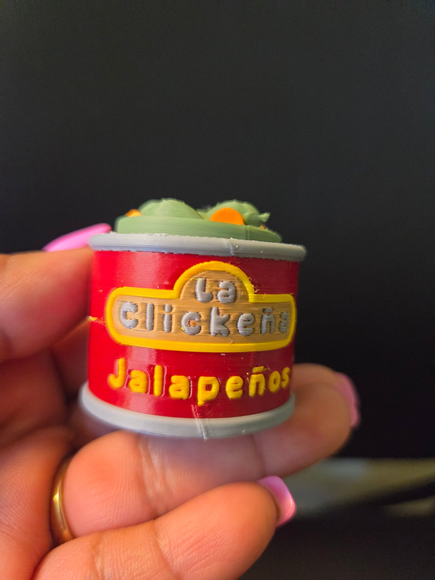 3D Printed Jalapeño Clicker Fidget 🌶️