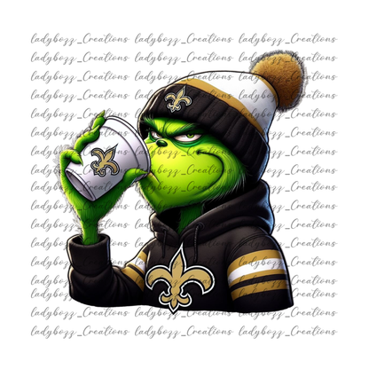 Green Guy Football /Every Team Available/Tshirt