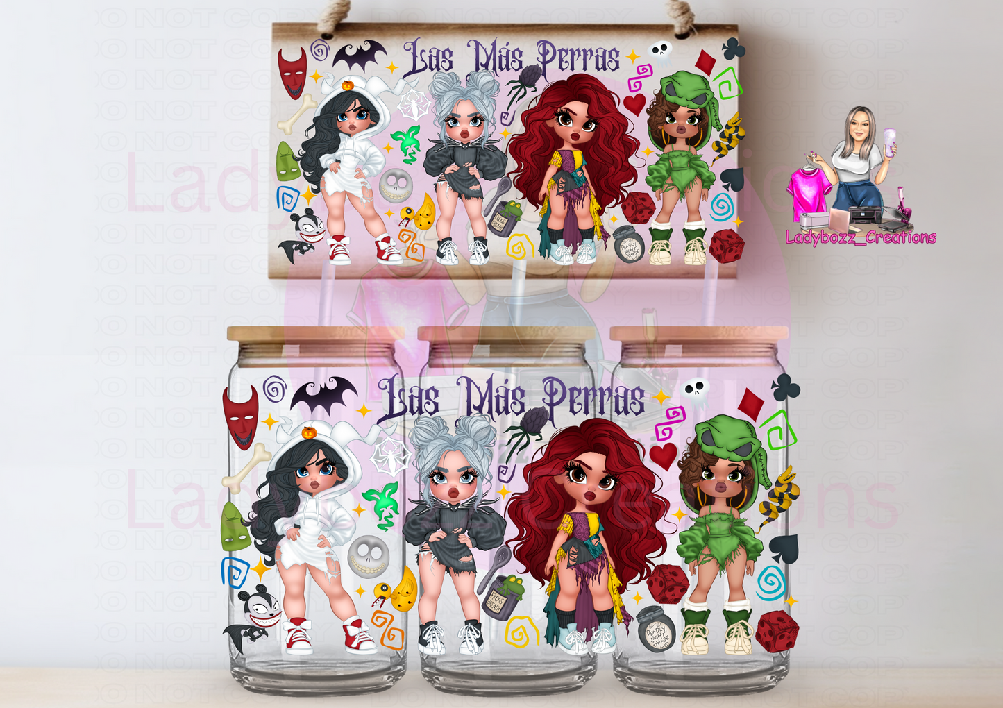 The nightmare before Christmas Girls/Scary/Halloween / WRAP BUNDLE