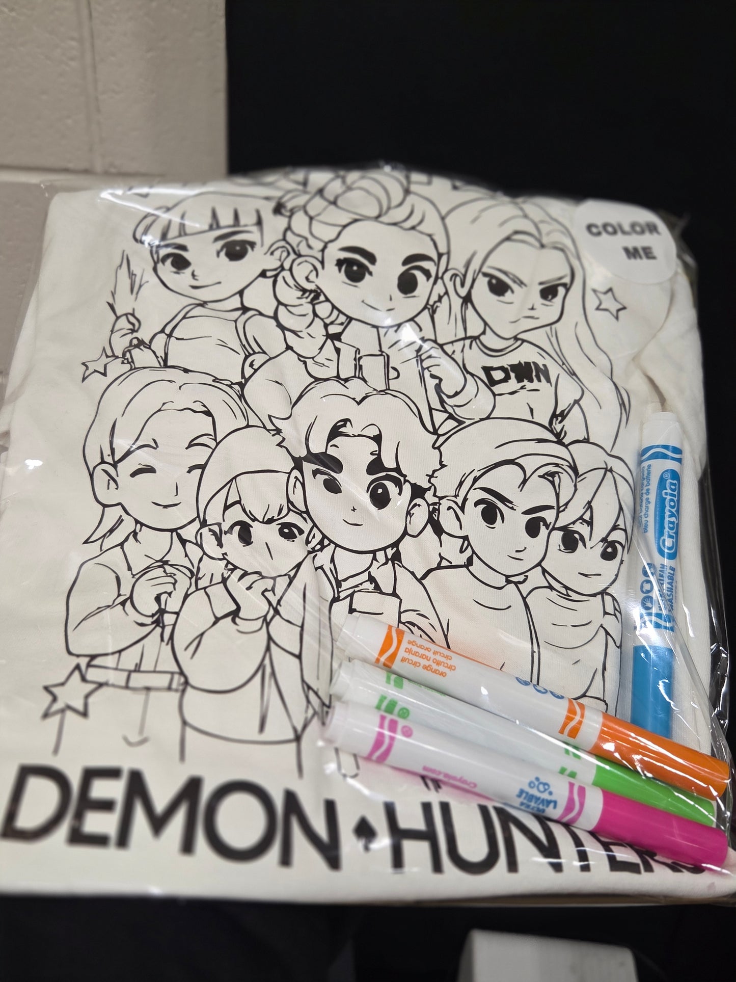 Huntrix Color Me Shirts/several options/kids