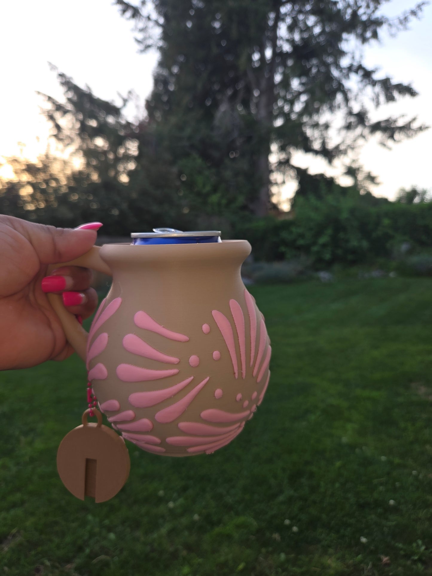 3d Cantarito Soda Holder + Matching Concha Can Opener