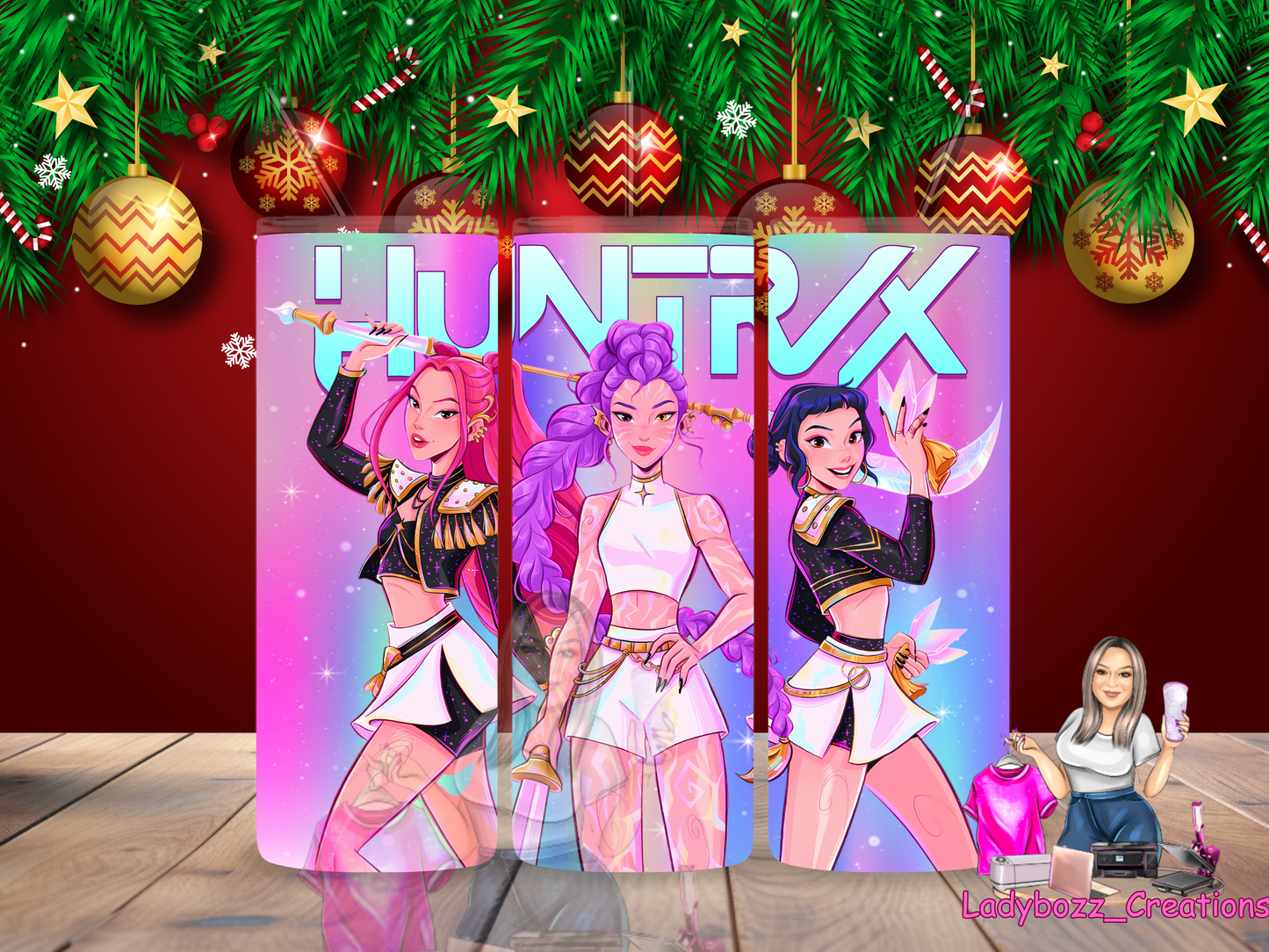 Huntrix Owala Dupes/ 24 oz Tumbler/ or sublimation print/several options