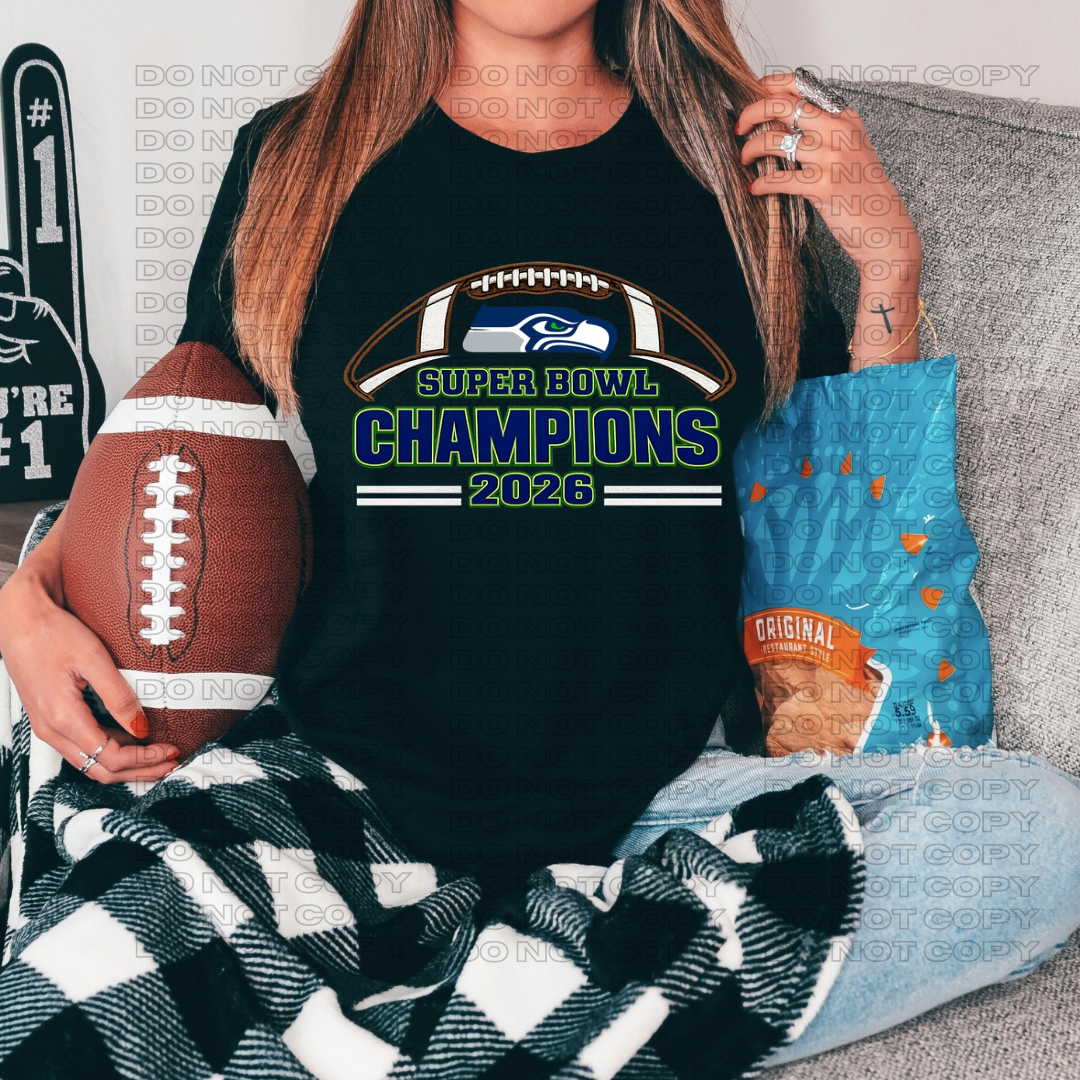 Seahawks Super Bowl Champions/Tshirt or print only/Football/NFL
