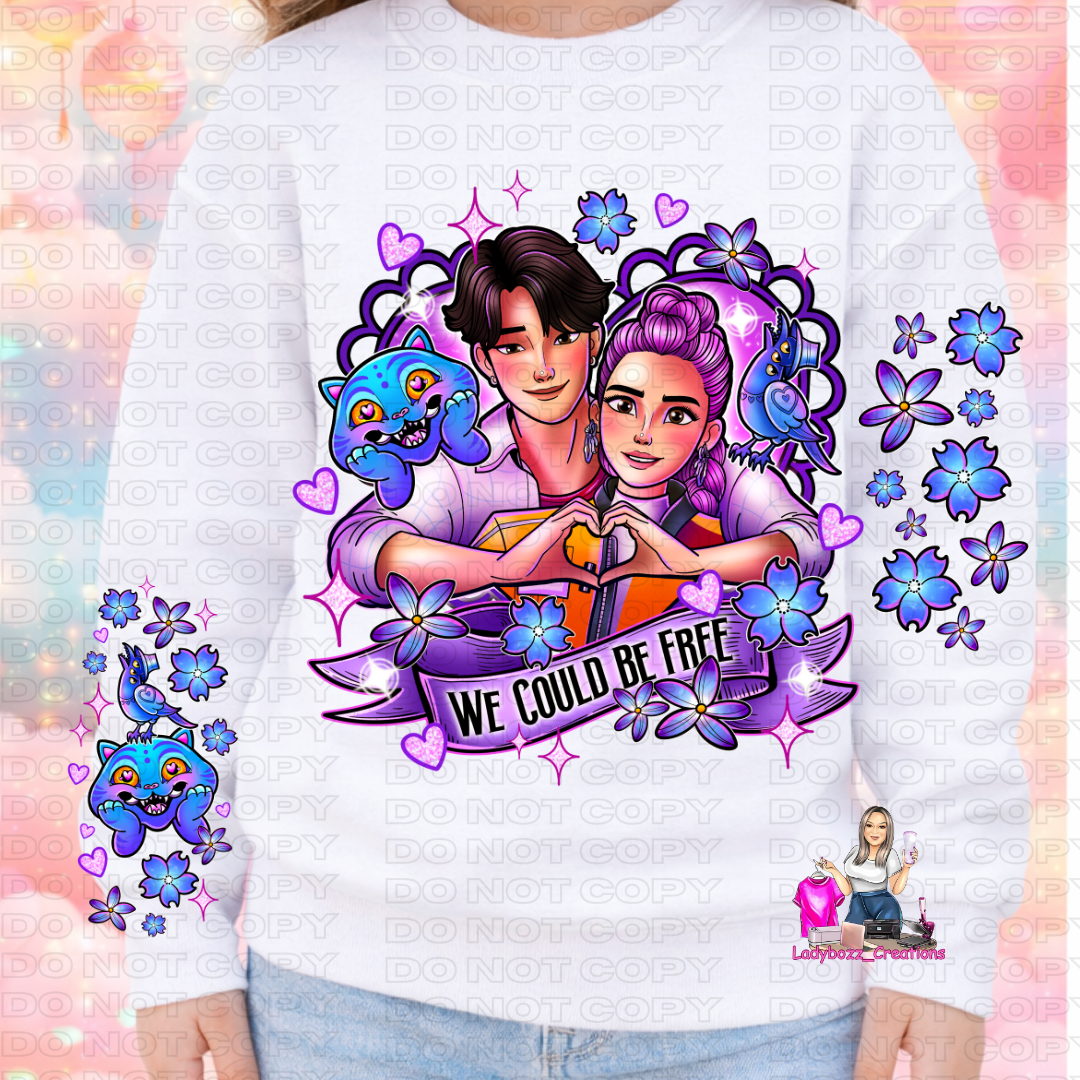 Pop Girls/kids t shirts or sweatshirt/valentines D43