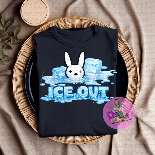 Bad Bunny/Ice Out/Tshirt or print only