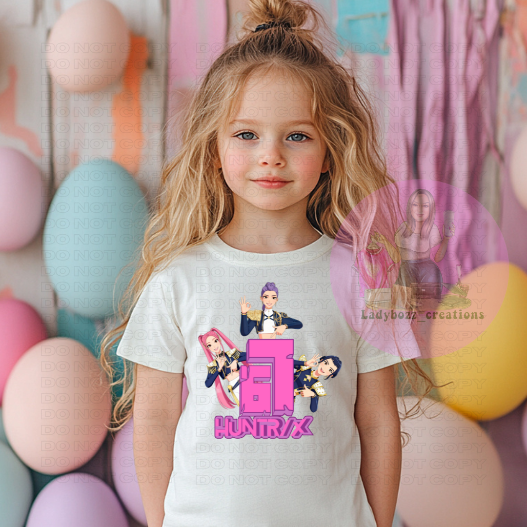 Huntrix/Kpop/6-7/kids/tshirts