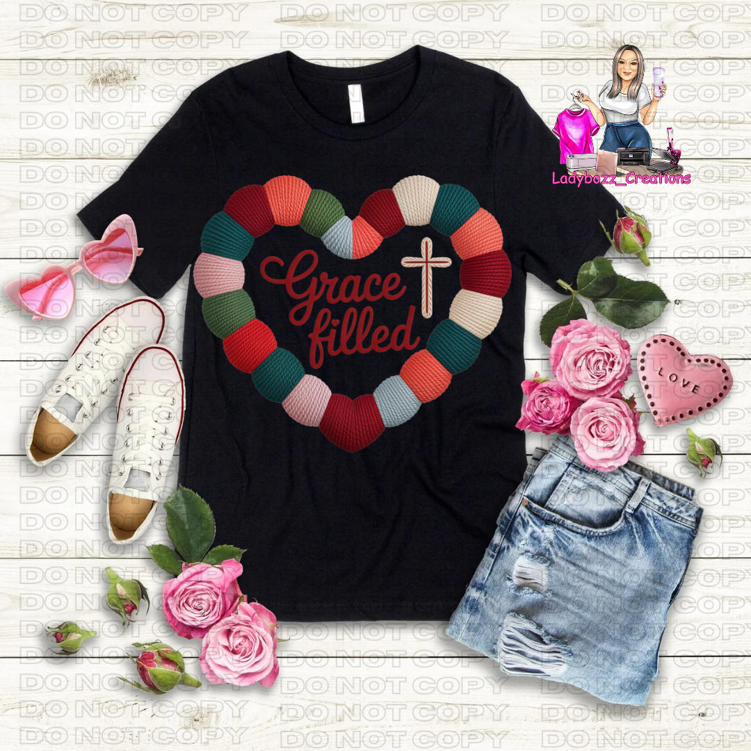 Jesus/Love/Valentines/Faux Embroidery Tshirt/Several Options