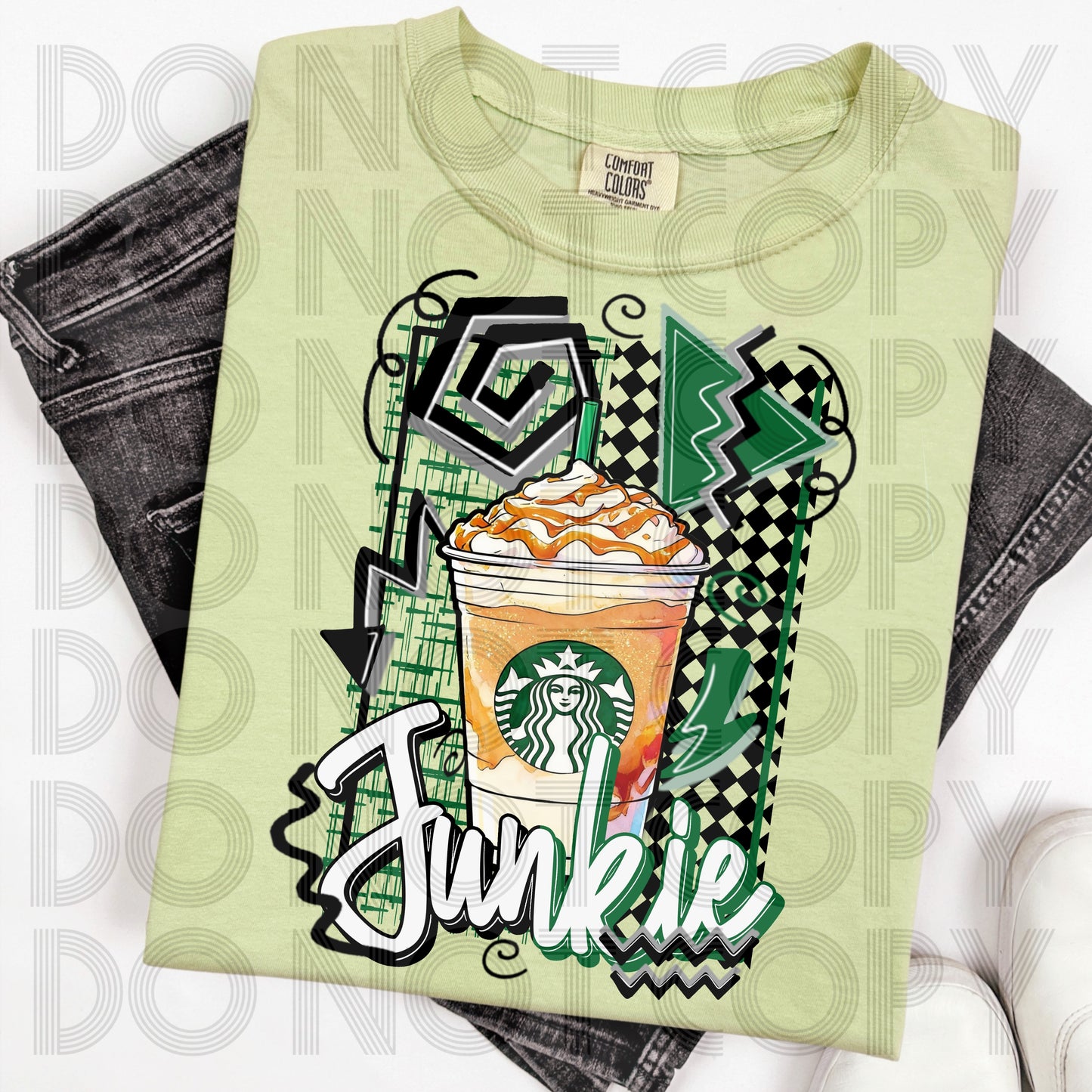 Junkie Coffee/Tshirt or print only/