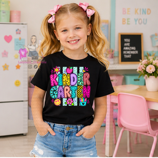 Back to School/Kindergarten/School/kids/tshirts